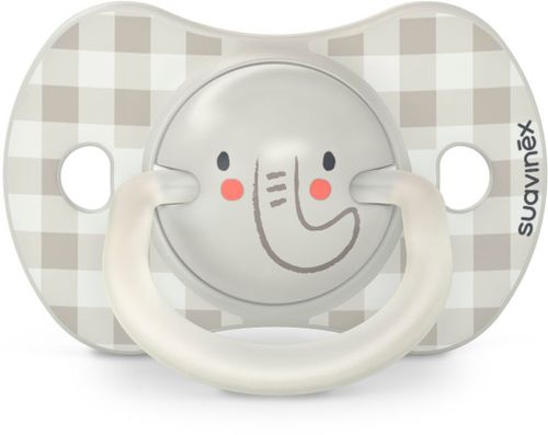 מוצצים זוהרים בחושך 0-6 חודשים - פיל אפור