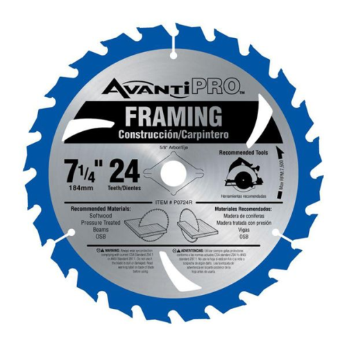 להב למסור עגול 7/1-4 24 שיניים דגם P0724A של AVANTI
