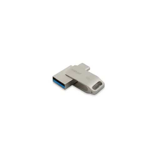 זיכרון נייד 128GB יציאת USB A ו-MAXELL Type-C 
