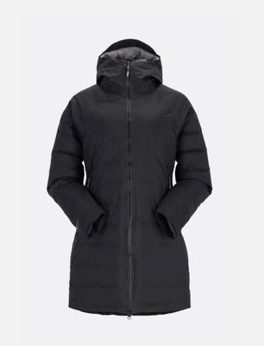 מעיל פוך נשים Valiance Waterproof Down Parka  שחור - Rab
