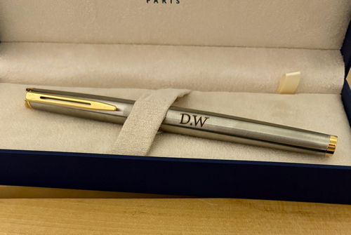 ✒️ עט רולר ווטרמן יוקרתי עם חריטה אישית - Waterman Hemisphere 