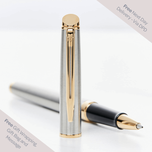 ✒️ עט רולר ווטרמן יוקרתי עם חריטה אישית - Waterman Hemisphere 