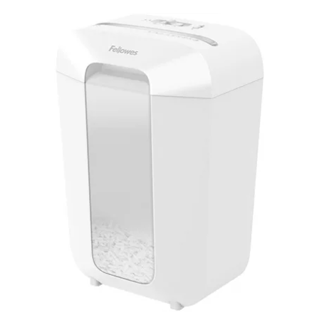 מגרסת נייר Fellowes PowerShred LX70-W בצבע לבן עם מיכל 18 ליטר