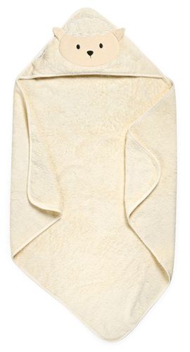 מגבת עם כובע לתינוק 100% כותנה - טלה