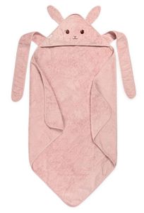 מגבת לתינוק עם רצועות קשירה וכובע 100% כותנה מסדרת