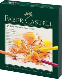 סט 36 עפרונות פוליכרומוס קופסת סטדיו Faber Castell