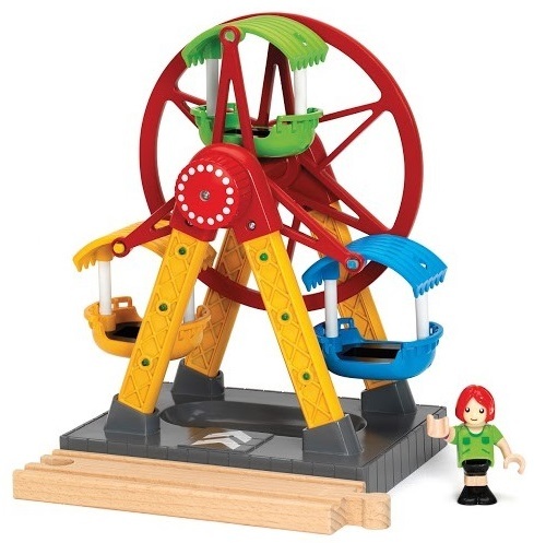 גלגל ענק מאיר ודמות משחק