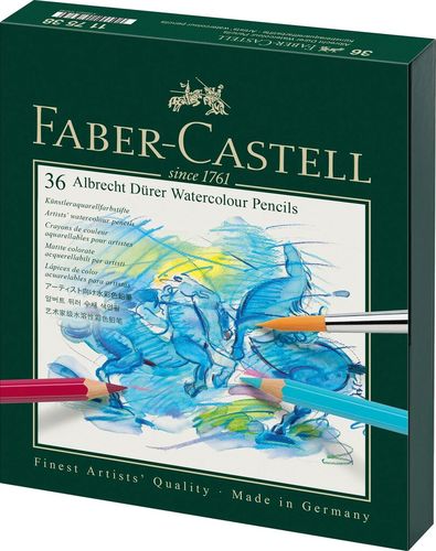סט 36 עפרונות אקוורל אריזת סטודיו Faber Castell Albrecht Durer