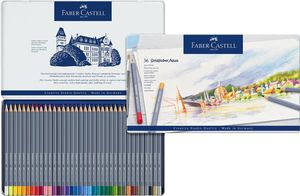 סט 36 עפרונות צבעוניים אקוורל Goldfaber גולדפאבר
