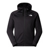 גקט The North Face לגברים דגם Reaxion 2.0 רוכסן מלא עם כובע 