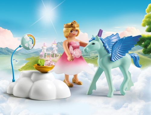 Princess Magic מסיבת יום הולדת פגסוס 16 חלקים דגם 71802
