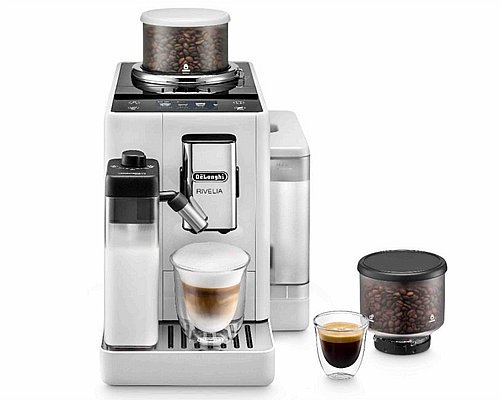 מכונת אספרסו Delonghi Rivelia EXAM440.55.W דה לונגי