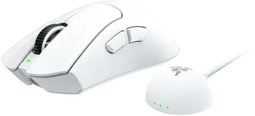 רייזר - Razer עכבר גיימינג אלחוטי DeathAdder V4 Pro לבן