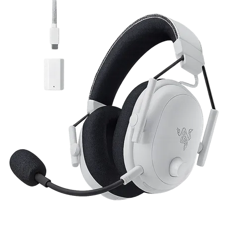 Razer אוזניות אלחוטיות Razer BlackShark V3 Pro – לבן