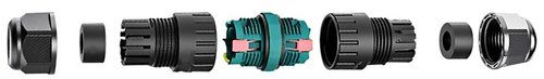 מופת חיבור 2 כבלים 3 גידים P20 IP68 Nisko 
