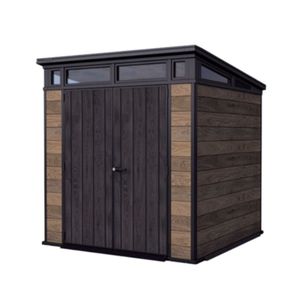 מחסן גינה דקו פנט 77 Deco Pent Ashwood