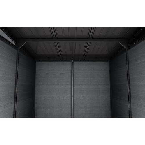 מחסן גינה דקו פנט 77 Deco Pent Ashwood