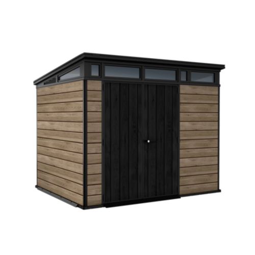 מחסן גינה DECO PENT 9*7- Ashwood