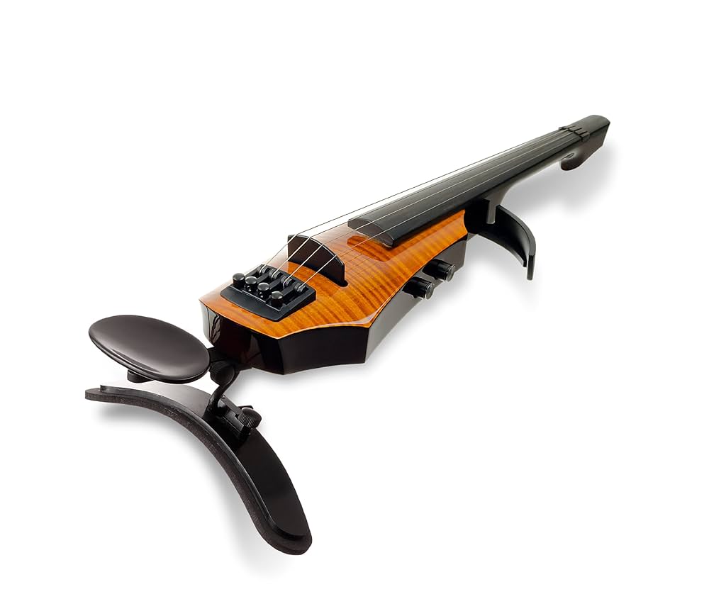 כינור חשמלי מקצועי NS Design WAV4-VN-AB AMBERBURST