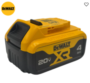 סוללה 4A 20V דיוולט DEWALT Dcb204