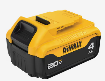 סוללה 4A 20V דיוולט DEWALT Dcb204