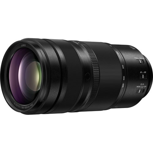 עדשה Panasonic Lumix S 100-500mm f/5-7.1 O.I.S. Lens (L-Mount)