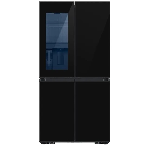  ‎ מקרר 4 דלתות Samsung BESPOKE RF65DB975 זכוכית שחורה – 645 ליטר, מקפיא תחתון