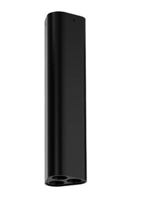 צילינדר צמוד תקרה 6W PRISMA - שחור סמיקום - Semicom