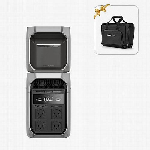 תחנת כוח ניידת - ECOFLOW DELTA 3 PLUS UPS