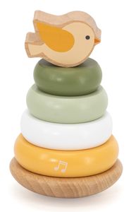 מגדל טבעות מעץ - בירדי