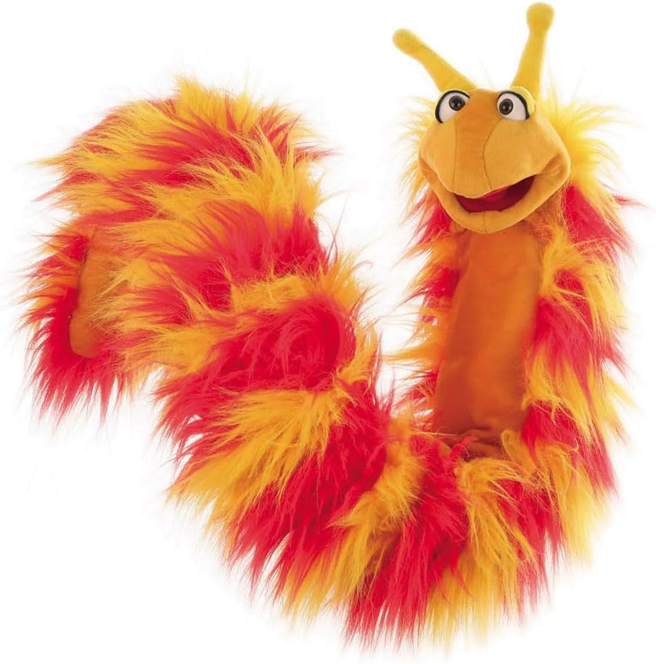 זחל /תולעת צבעונית W256 LIVING PUPPETS