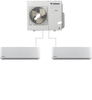 מזגן מולטי אינוורטר 12+12 Tornado Legend Multi 1:2 Inverter a שנת 2025