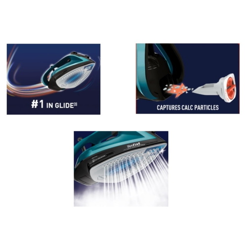 Tefal FV6848G0 - מגהץ אדים טפאל מקצועי ועוצמתי | יבואן רשמי 5 שנים אחריות