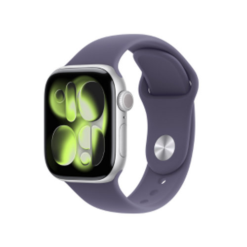 שעון חכם Apple Watch Series 11 42mm Aluminum Case Rubber Sport Band GPS + Cellular אפל