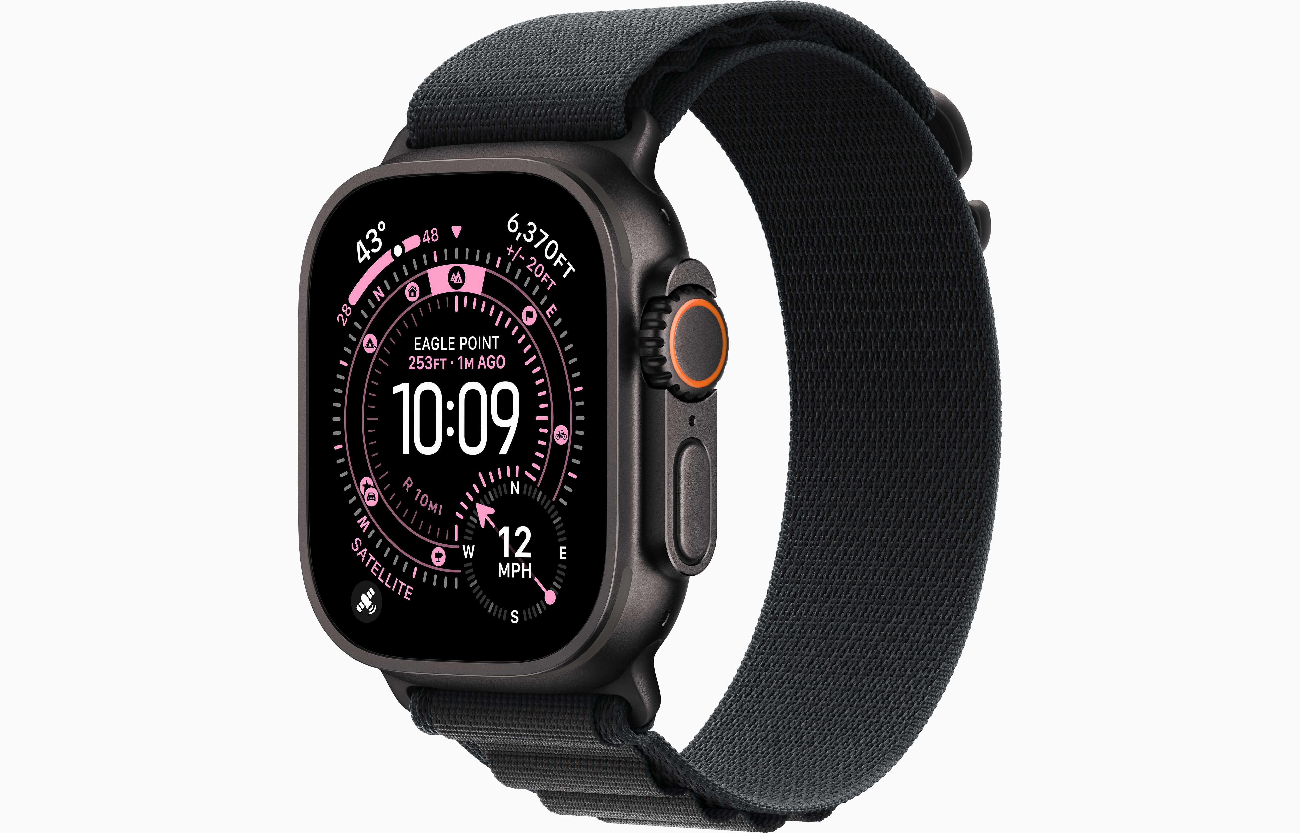 שעון חכם Apple Watch Ultra 3 49mm Titanium Case Alpine Loop GPS +‎ Cellular אפל