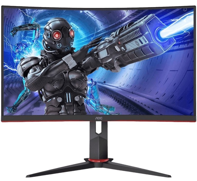 מסך מחשב קעור AOC 32" C32G2ZE/BK VA 244Hz