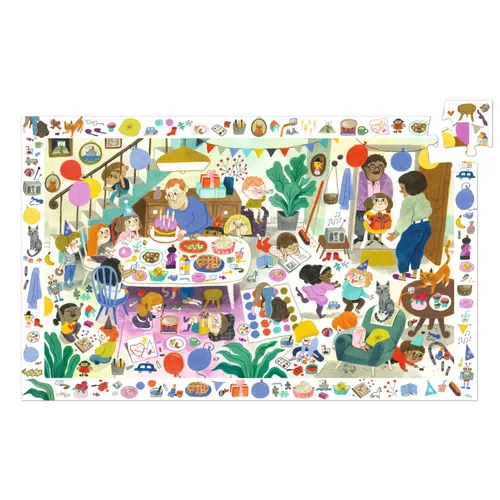 פאזל מסגרת 54 חלקים - מסיבת יום הולדת