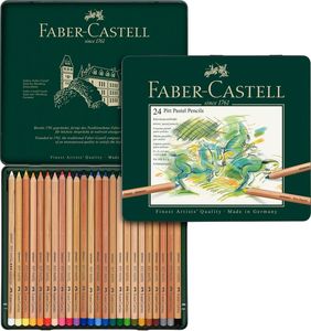 סט 24 עפרונות פסטל פיט Perfection Faber Pitt Pastel  