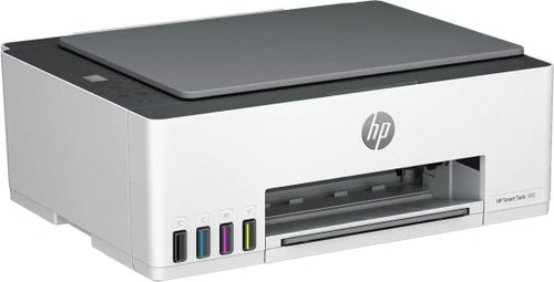 מדפסת הזרקת דיו אלחוטית HP Smart Tank 580 עם ממשק ידידותי ומיכלי דיו ניתנים למילוי מחדש.