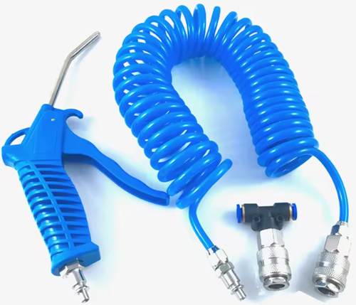 ערכת צינור ואקדח אוויר לקומפרסור Blow Gun Kit מקצועית