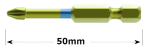 מארז 10 ביטים פיליפס PH2X50 מגנטי