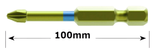 מארז 10 ביטים פיליפס PH2X100 מגנטי