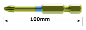 מארז 10 ביטים פיליפס PH2X100 מגנטי