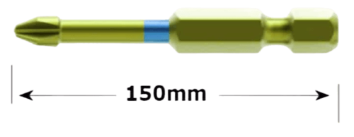 מארז 10 ביטים פיליפס PH2X150 מגנטי
