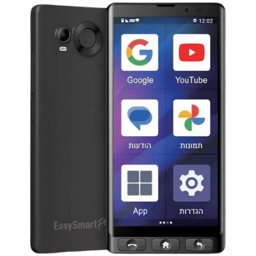 טלפון סלולרי חכם למבוגרים עם מעמד טעינה EasySmart Phone NP100 EasyPhone