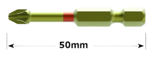 מארז 10 ביטים פוזידרייב PZ2X50 מגנטי