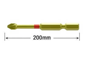 מארז 10 ביטים פוזידרייב PZ2X200 מגנטי