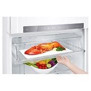 מקרר LG מקפיא עליון בנפח 506 ליטר דגם GR-M6781WU לבן -יבואן רשמי!