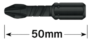 מארז 10 ביטים פיליפס PH2X50 מגנטי לגבס