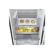 מקרר מקפיא תחתון 344 ליטר LG דגם GR-B374BG- יבואן רשמי!